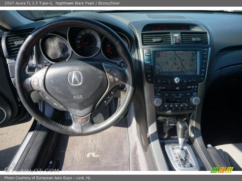 Nighthawk Black Pearl / Ebony/Silver 2007 Acura TL 3.5 Type-S
