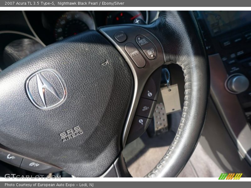 Nighthawk Black Pearl / Ebony/Silver 2007 Acura TL 3.5 Type-S