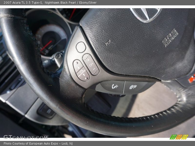 Nighthawk Black Pearl / Ebony/Silver 2007 Acura TL 3.5 Type-S