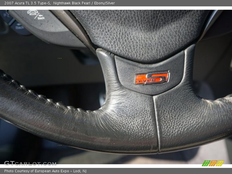Nighthawk Black Pearl / Ebony/Silver 2007 Acura TL 3.5 Type-S