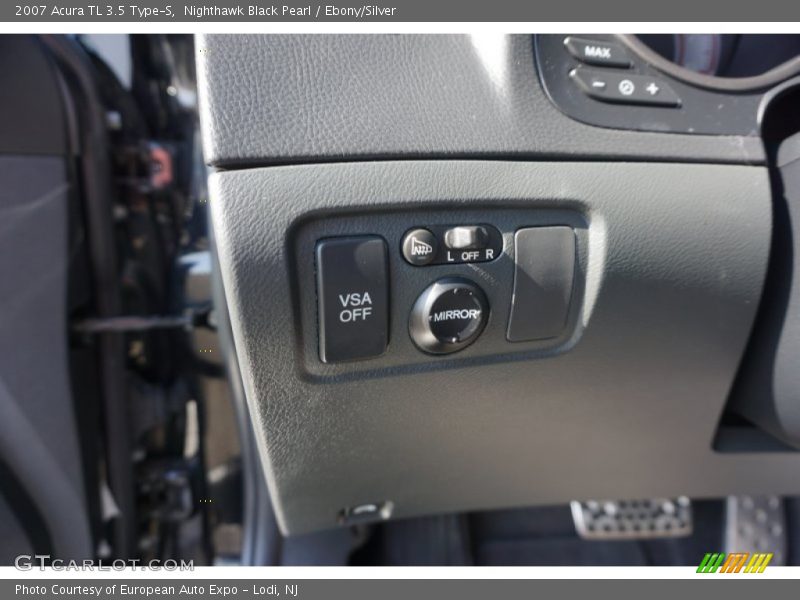 Nighthawk Black Pearl / Ebony/Silver 2007 Acura TL 3.5 Type-S