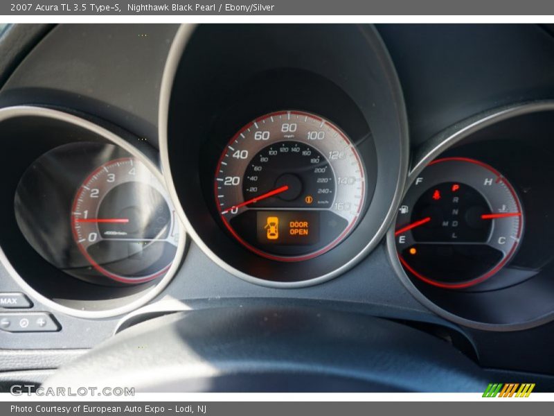 Nighthawk Black Pearl / Ebony/Silver 2007 Acura TL 3.5 Type-S