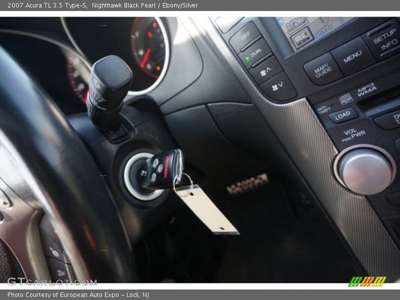 Nighthawk Black Pearl / Ebony/Silver 2007 Acura TL 3.5 Type-S