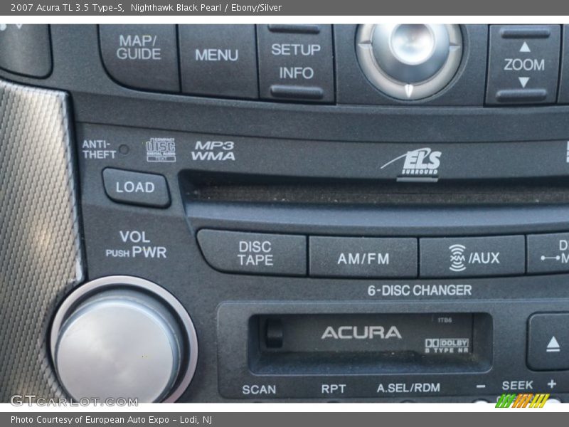 Nighthawk Black Pearl / Ebony/Silver 2007 Acura TL 3.5 Type-S