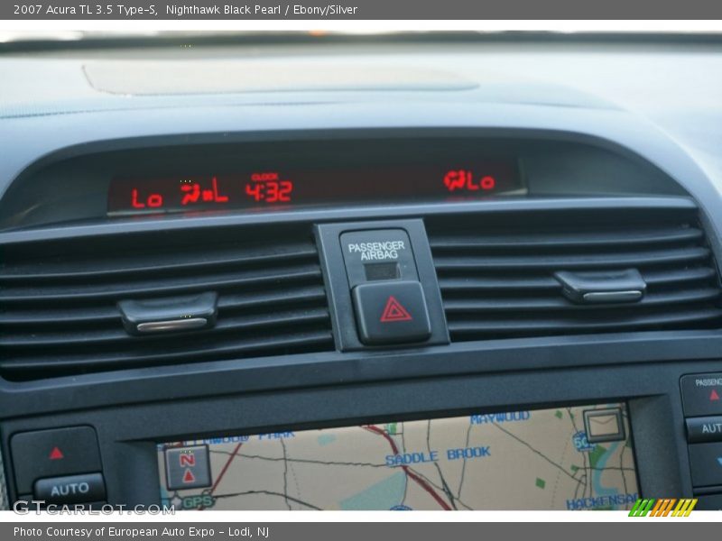 Nighthawk Black Pearl / Ebony/Silver 2007 Acura TL 3.5 Type-S