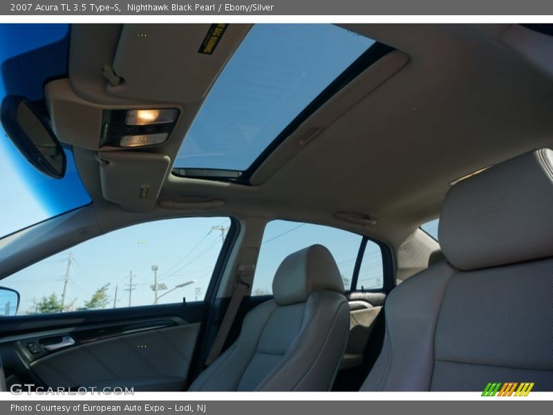Nighthawk Black Pearl / Ebony/Silver 2007 Acura TL 3.5 Type-S