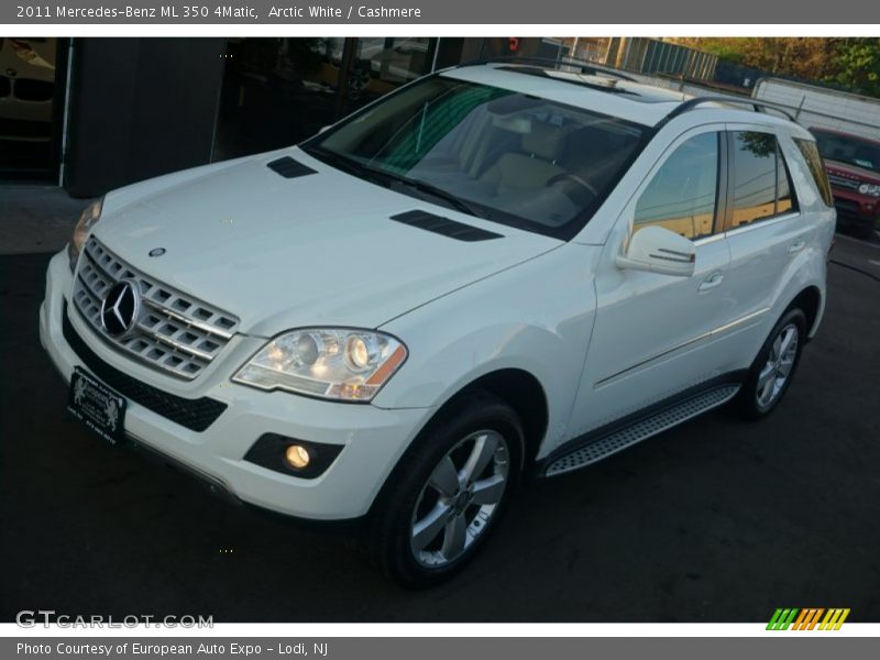Arctic White / Cashmere 2011 Mercedes-Benz ML 350 4Matic