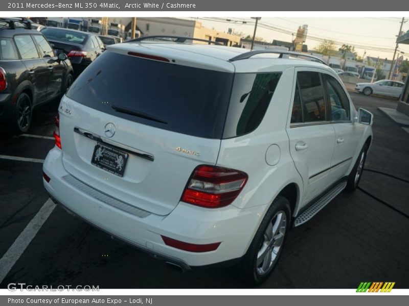 Arctic White / Cashmere 2011 Mercedes-Benz ML 350 4Matic