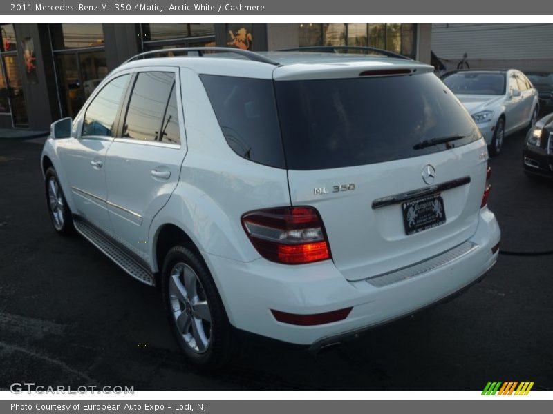 Arctic White / Cashmere 2011 Mercedes-Benz ML 350 4Matic