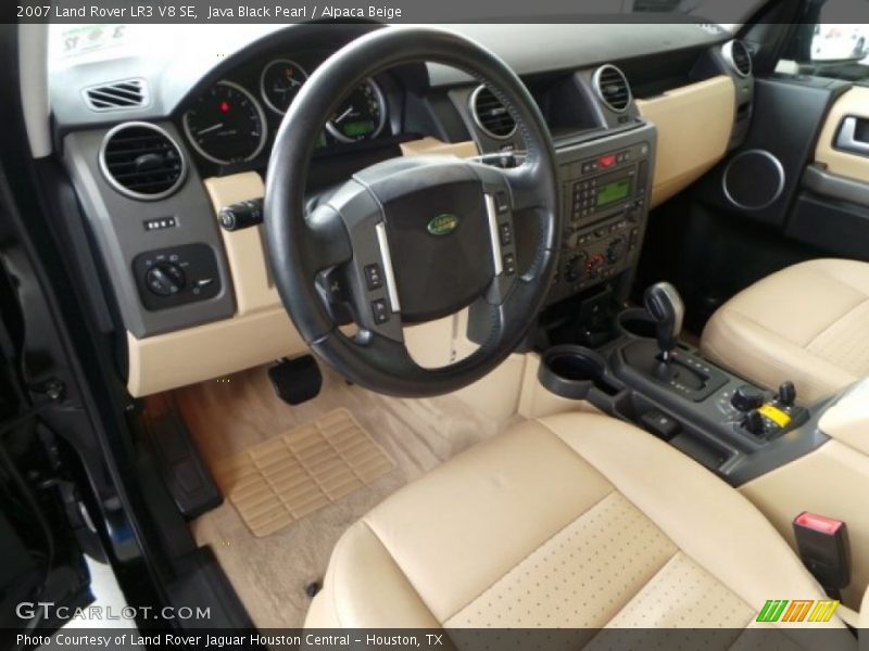 Java Black Pearl / Alpaca Beige 2007 Land Rover LR3 V8 SE