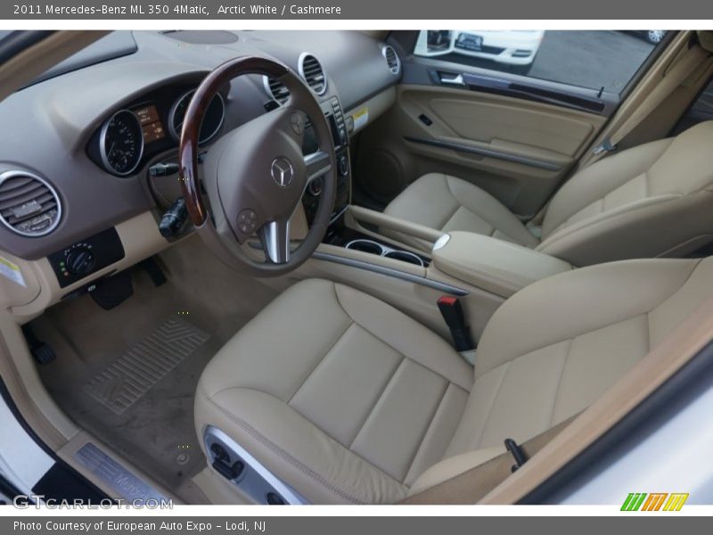  2011 ML 350 4Matic Cashmere Interior