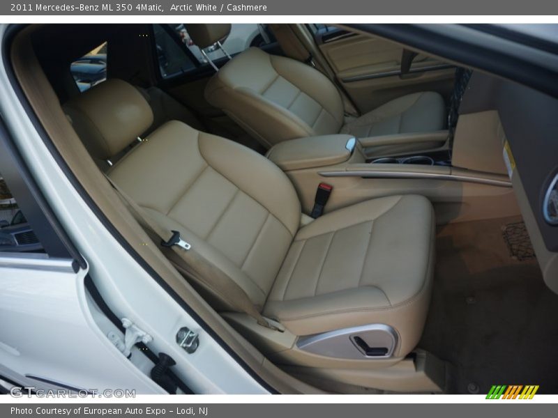 Front Seat of 2011 ML 350 4Matic