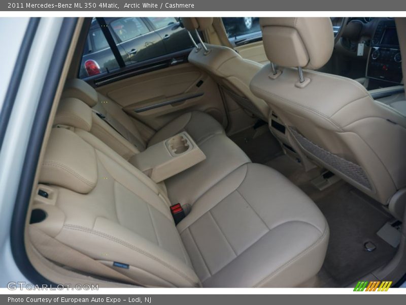 Rear Seat of 2011 ML 350 4Matic