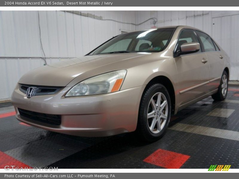 Desert Mist Metallic / Ivory 2004 Honda Accord EX V6 Sedan