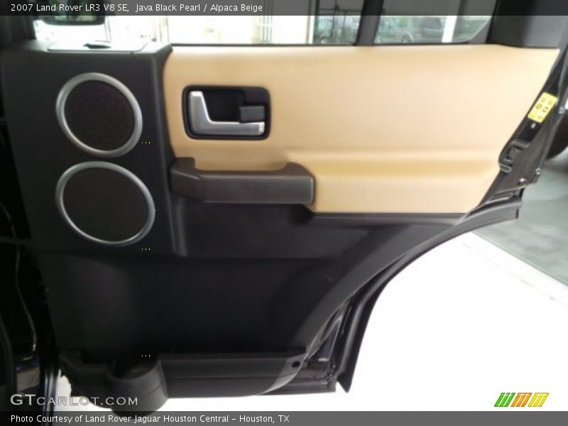 Java Black Pearl / Alpaca Beige 2007 Land Rover LR3 V8 SE