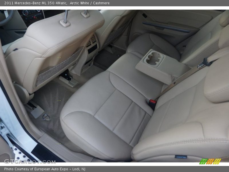 Rear Seat of 2011 ML 350 4Matic