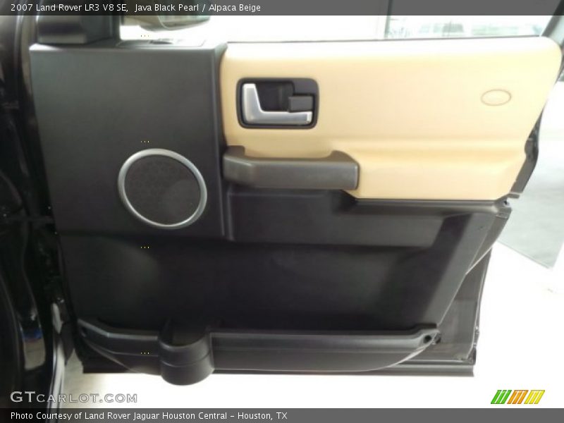 Java Black Pearl / Alpaca Beige 2007 Land Rover LR3 V8 SE