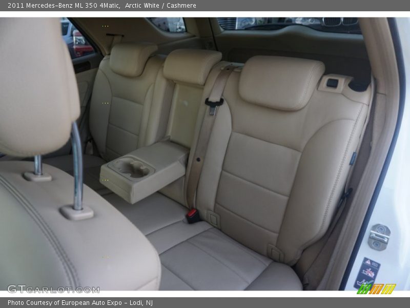 Rear Seat of 2011 ML 350 4Matic