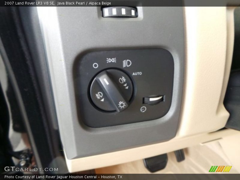 Java Black Pearl / Alpaca Beige 2007 Land Rover LR3 V8 SE