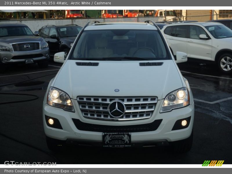 Arctic White / Cashmere 2011 Mercedes-Benz ML 350 4Matic