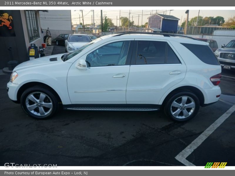 Arctic White / Cashmere 2011 Mercedes-Benz ML 350 4Matic