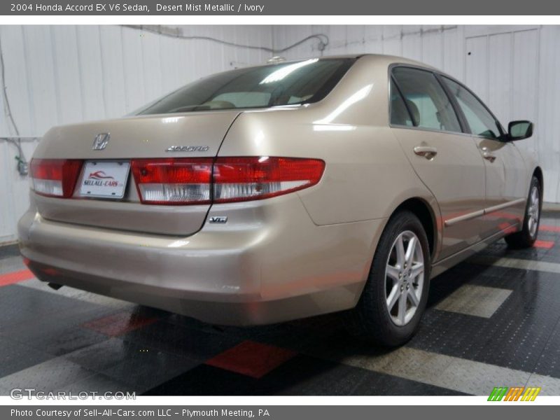 Desert Mist Metallic / Ivory 2004 Honda Accord EX V6 Sedan