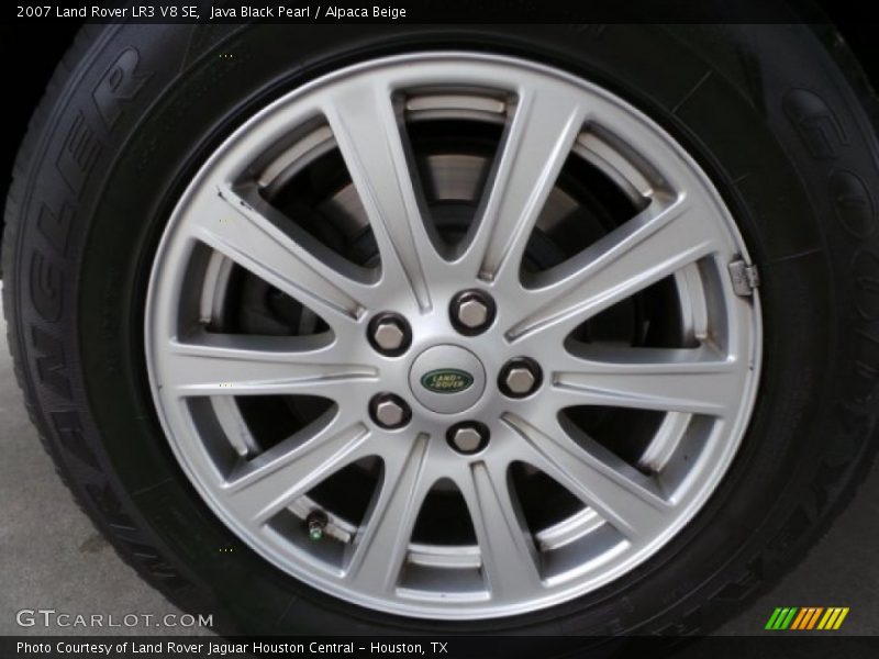 Java Black Pearl / Alpaca Beige 2007 Land Rover LR3 V8 SE