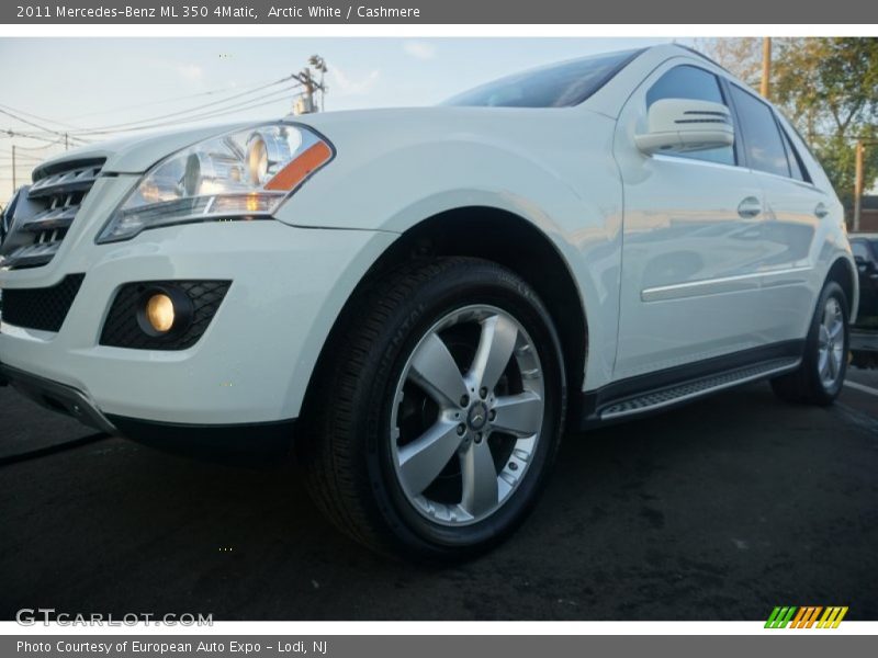 Arctic White / Cashmere 2011 Mercedes-Benz ML 350 4Matic