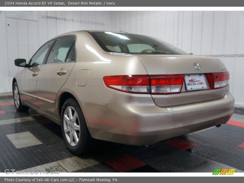 Desert Mist Metallic / Ivory 2004 Honda Accord EX V6 Sedan
