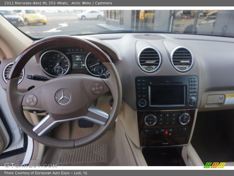 Arctic White / Cashmere 2011 Mercedes-Benz ML 350 4Matic