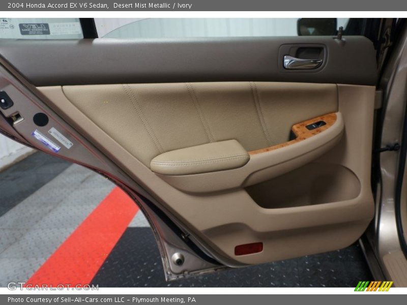 Desert Mist Metallic / Ivory 2004 Honda Accord EX V6 Sedan