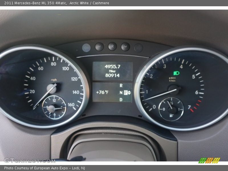 Arctic White / Cashmere 2011 Mercedes-Benz ML 350 4Matic