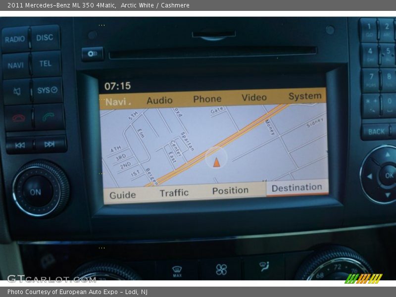 Arctic White / Cashmere 2011 Mercedes-Benz ML 350 4Matic