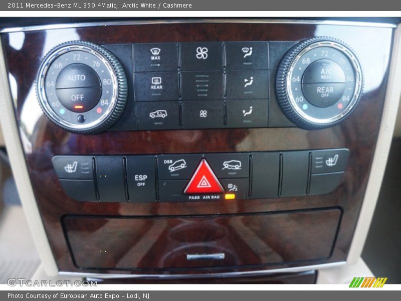 Arctic White / Cashmere 2011 Mercedes-Benz ML 350 4Matic