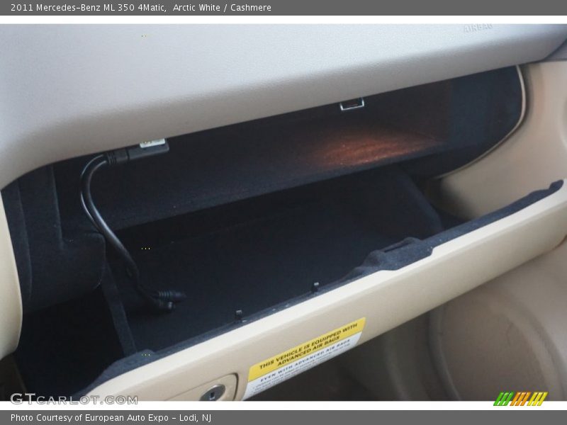 Arctic White / Cashmere 2011 Mercedes-Benz ML 350 4Matic