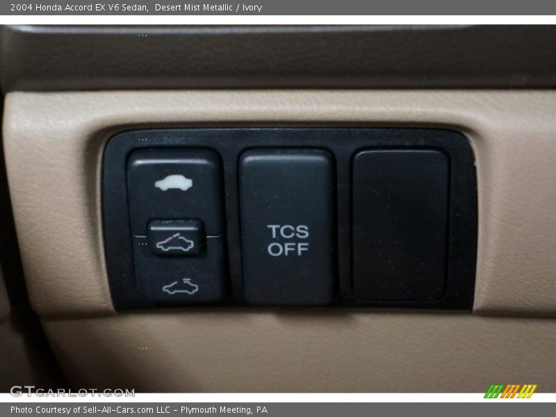 Desert Mist Metallic / Ivory 2004 Honda Accord EX V6 Sedan