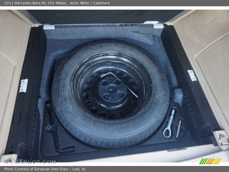 Arctic White / Cashmere 2011 Mercedes-Benz ML 350 4Matic