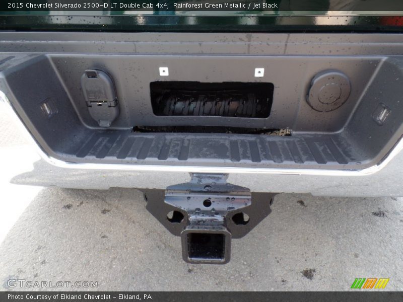 Rainforest Green Metallic / Jet Black 2015 Chevrolet Silverado 2500HD LT Double Cab 4x4