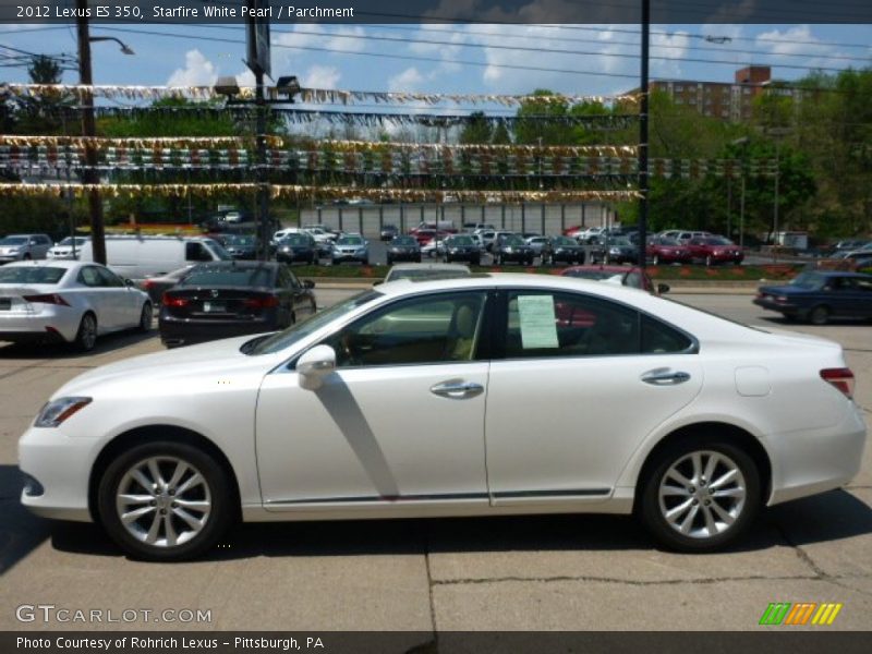 Starfire White Pearl / Parchment 2012 Lexus ES 350