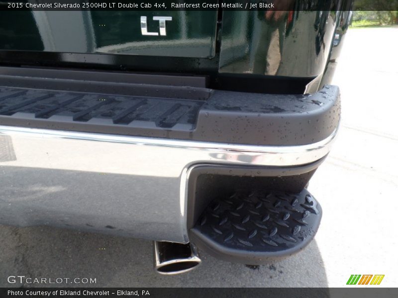 Rainforest Green Metallic / Jet Black 2015 Chevrolet Silverado 2500HD LT Double Cab 4x4