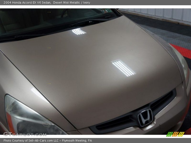Desert Mist Metallic / Ivory 2004 Honda Accord EX V6 Sedan