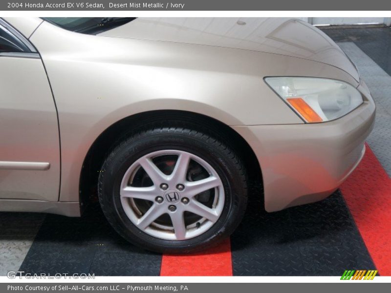 Desert Mist Metallic / Ivory 2004 Honda Accord EX V6 Sedan