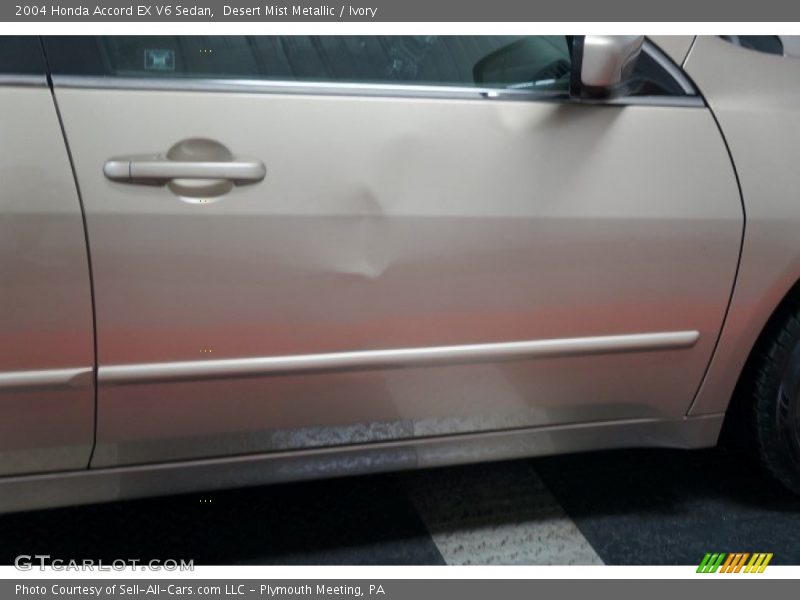 Desert Mist Metallic / Ivory 2004 Honda Accord EX V6 Sedan