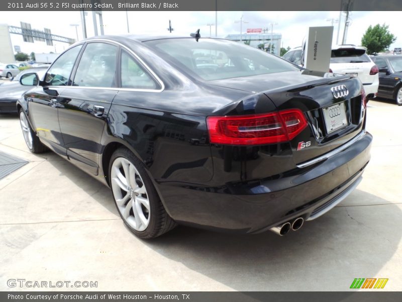 Brilliant Black / Black 2011 Audi S6 5.2 FSI quattro Sedan