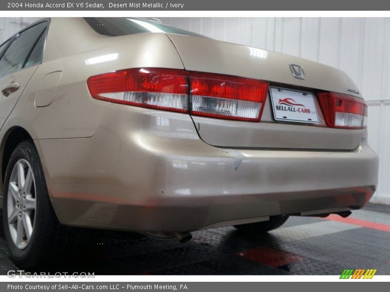 Desert Mist Metallic / Ivory 2004 Honda Accord EX V6 Sedan