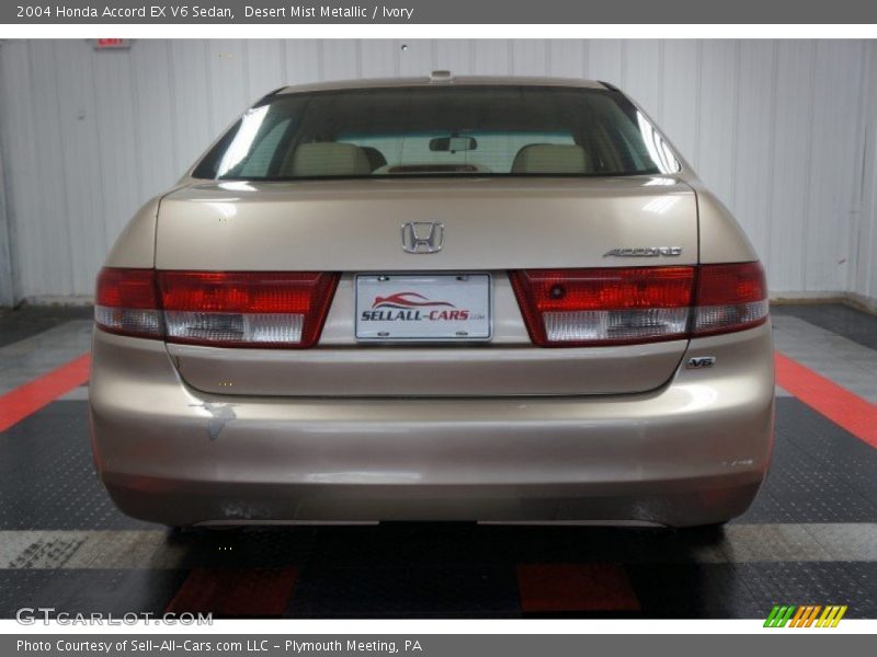 Desert Mist Metallic / Ivory 2004 Honda Accord EX V6 Sedan