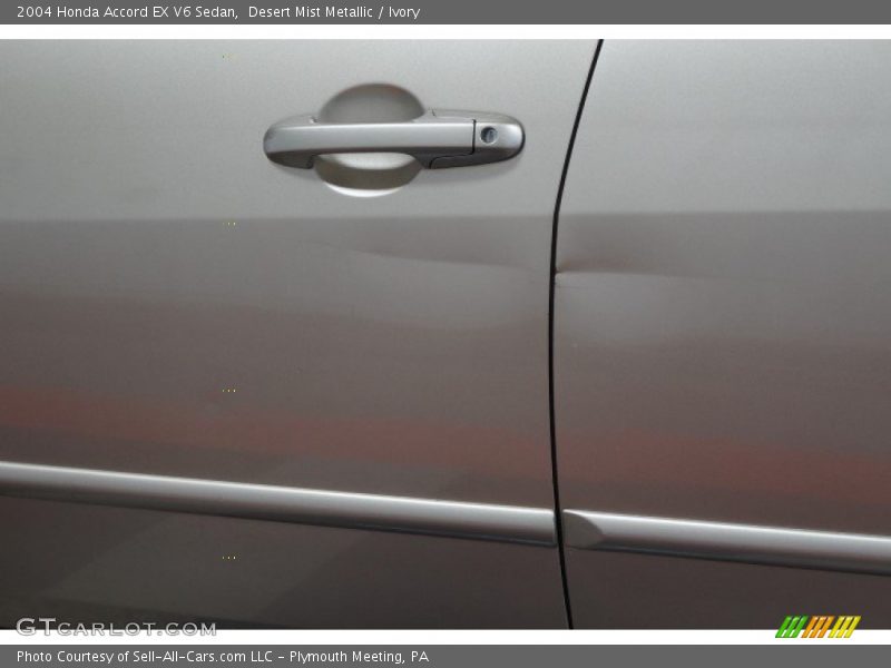Desert Mist Metallic / Ivory 2004 Honda Accord EX V6 Sedan