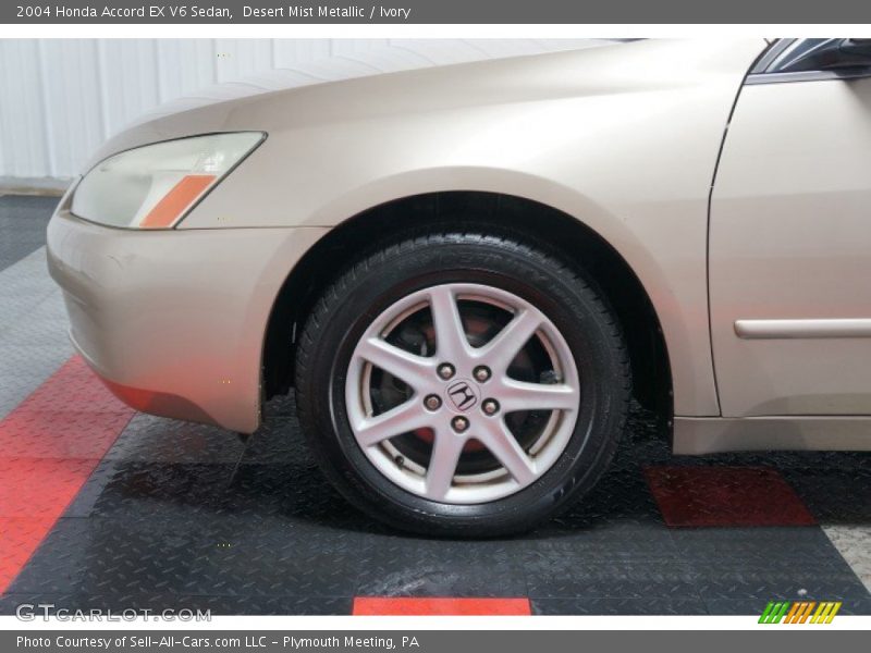 Desert Mist Metallic / Ivory 2004 Honda Accord EX V6 Sedan