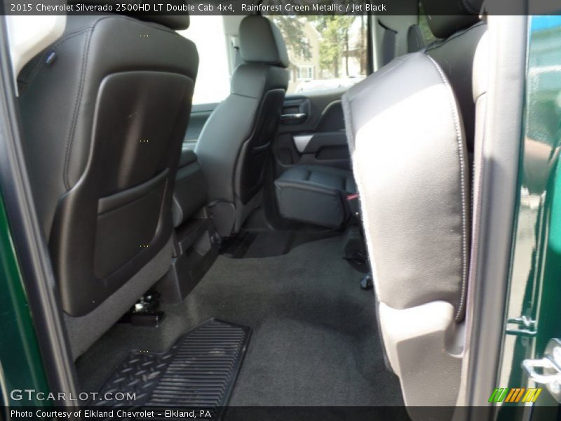 Rainforest Green Metallic / Jet Black 2015 Chevrolet Silverado 2500HD LT Double Cab 4x4