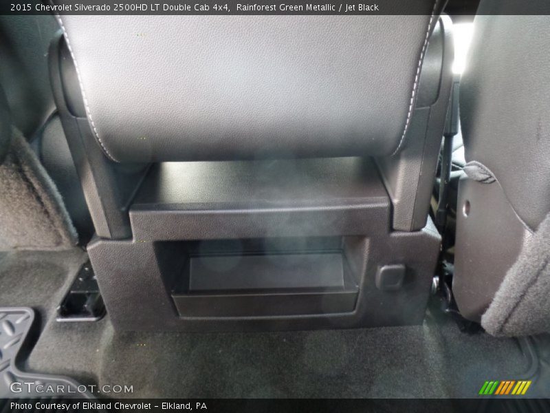 Rainforest Green Metallic / Jet Black 2015 Chevrolet Silverado 2500HD LT Double Cab 4x4